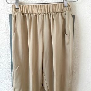 Etoile cream joggers